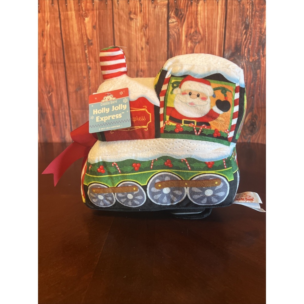 Holly Jolly Express, Sings A Holly Jolly‎ Christmas, 10"x10" Plush Cuddle Barn